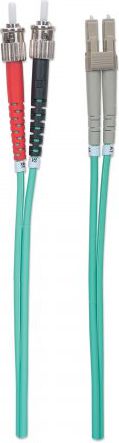Kabllo fibër optike Intellinet OM3 50/125, ST në LC, 1m