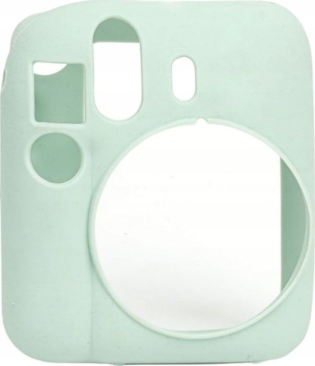 Këllëf silikoni LoveInstant për Fujifilm Instax Mini 12, mbrojtës, i gjelbër