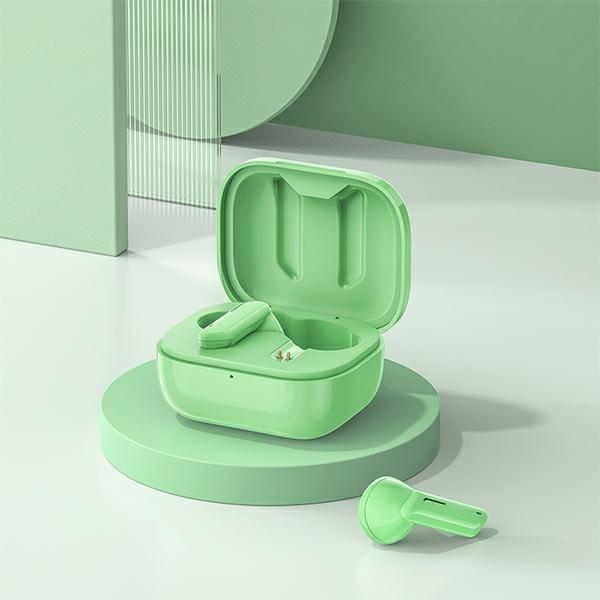 Безжични слушалки TWS Awei T36, Bluetooth 5.1, ANC, зелена