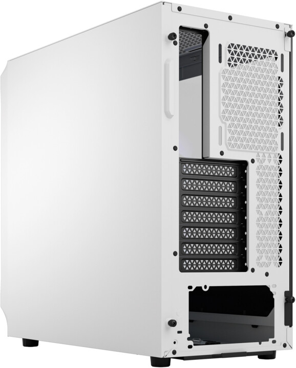 Куќиште Fractal Design Focus 2 RGB White TG Clear Tint