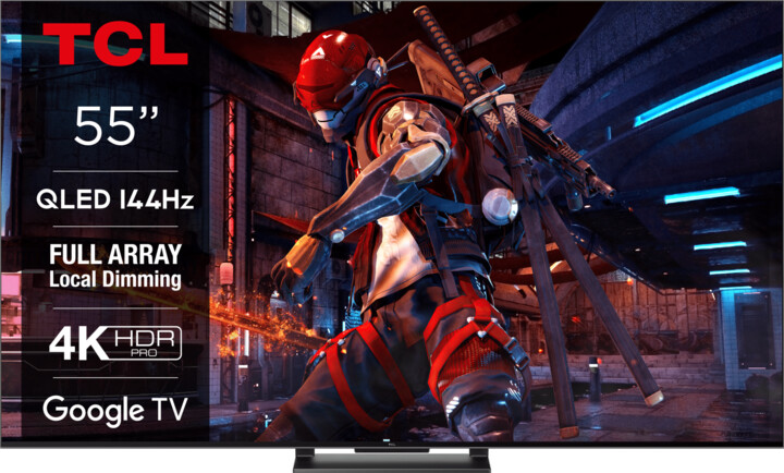Televizor TCL 55C745 55" (139cm), 4K UHD, titan