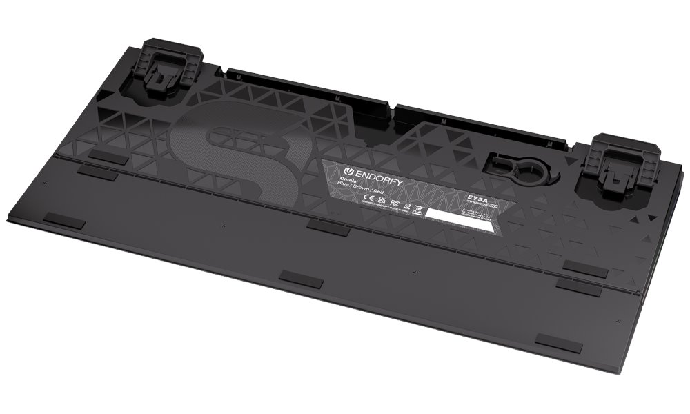 Tastierë Endorfy Omnis Blue, Kailh Blue, US, e zezë