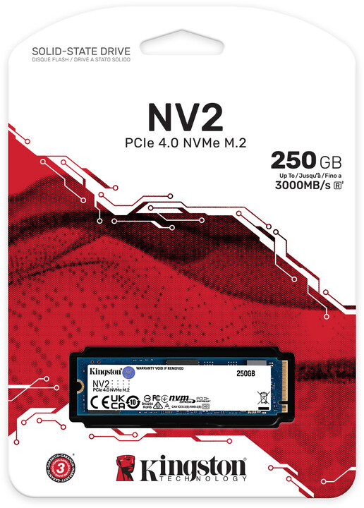 [OUTLET] Disk SSD Kingston NV2, M.2 - 250GB