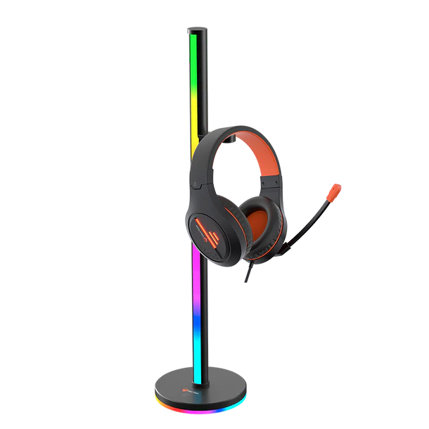 Stand Kufjesh Gaming me dritë RGB Smart Meetion BK300