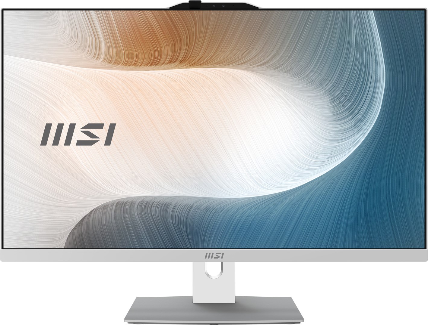 Се-во-едно компјутер MSI Modern AM272P 12M-441EU, 27\", Intel Core i5-1235U, 512GB SSD, бел