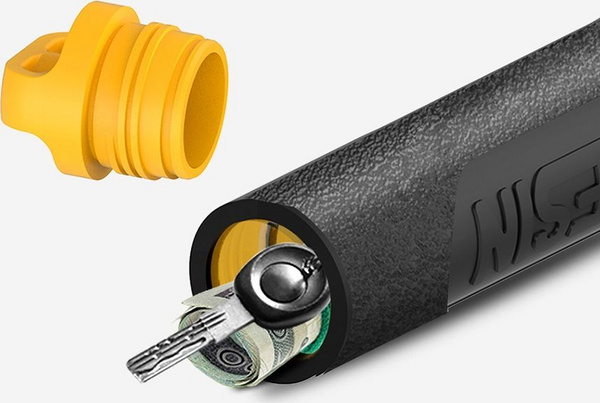 Strehë nënujore me dome TELESIN 6", 30m, dorezë notuese me shkrehës, e zezë