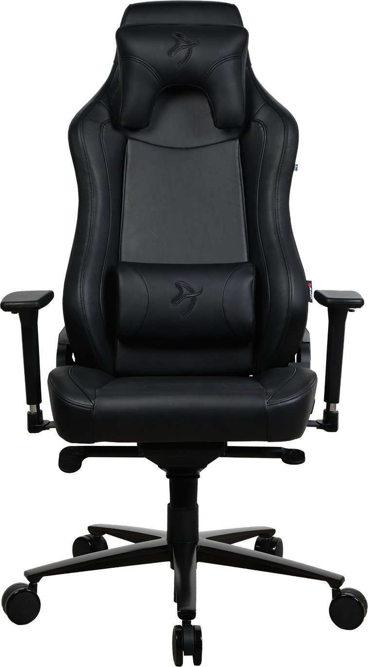 Karrige gaming Arozzi Vernazza Pure Black, Soft PU, ergonomike, e zezë
