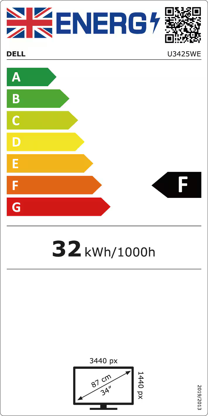 Monitor Dell UltraSharp,14", IPS, UWQHD, i zi / argjendtë
