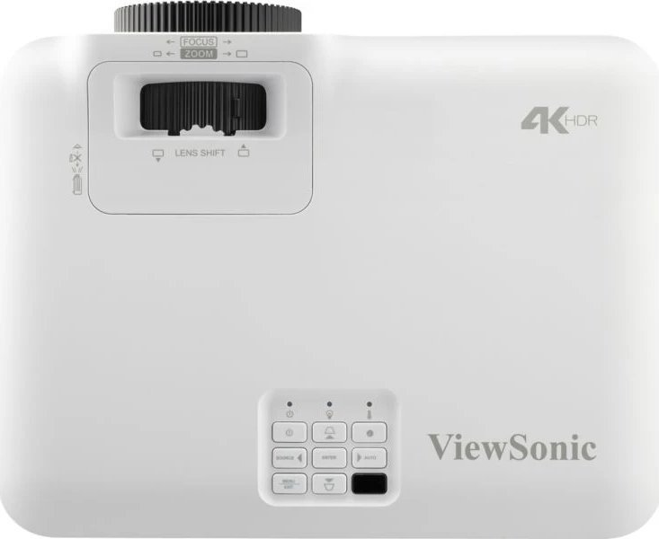 Projektor lazer ViewSonic LX700 4K UHD, 3500 lumens, 240Hz, i bardhë