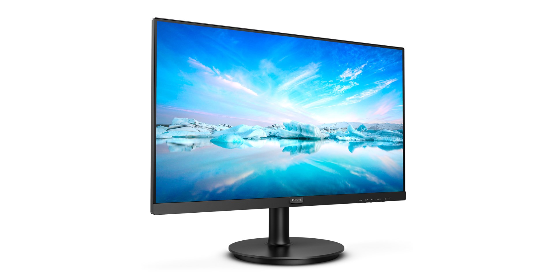 Monitor Philips V Line, 23.8", 1920 x 1080, Full HD, 75 Hz, i zi
