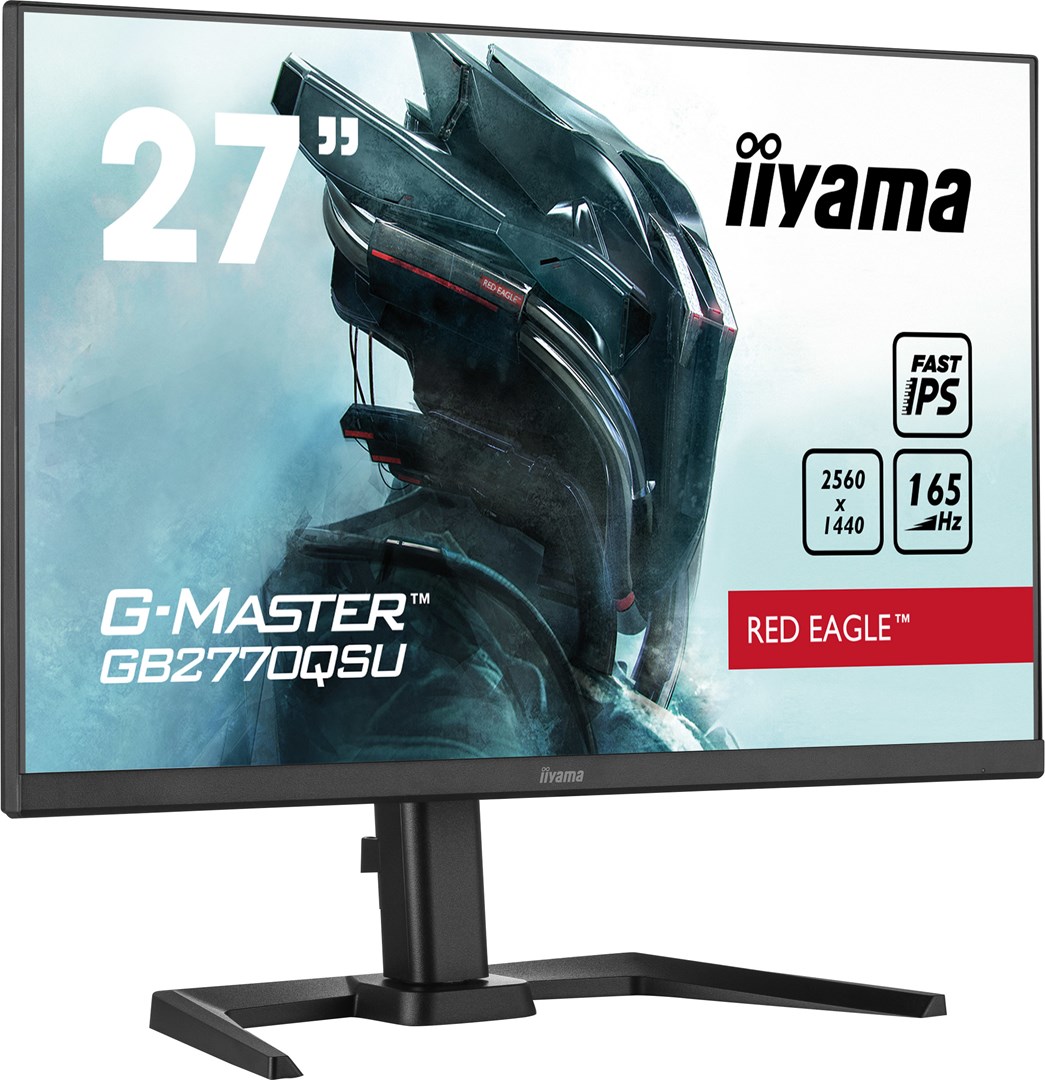 Monitor iiyama G-MASTER GB2770QSU-B5, 27", 2560 x 1440, Wide Quad HD, 165 Hz, i zi