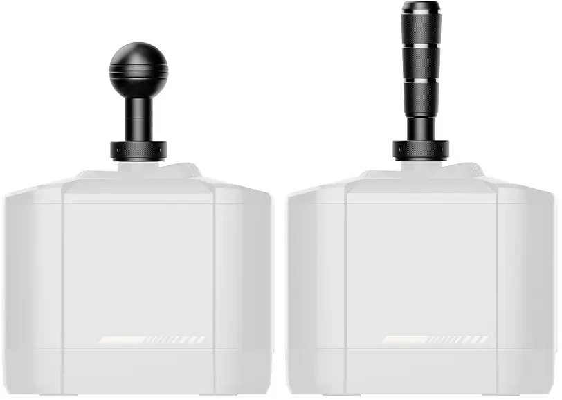 Dржачи за менувач MOZA Racing Active Shifter Knobs RS079, сет со 2 парчиња, алуминиум, црни