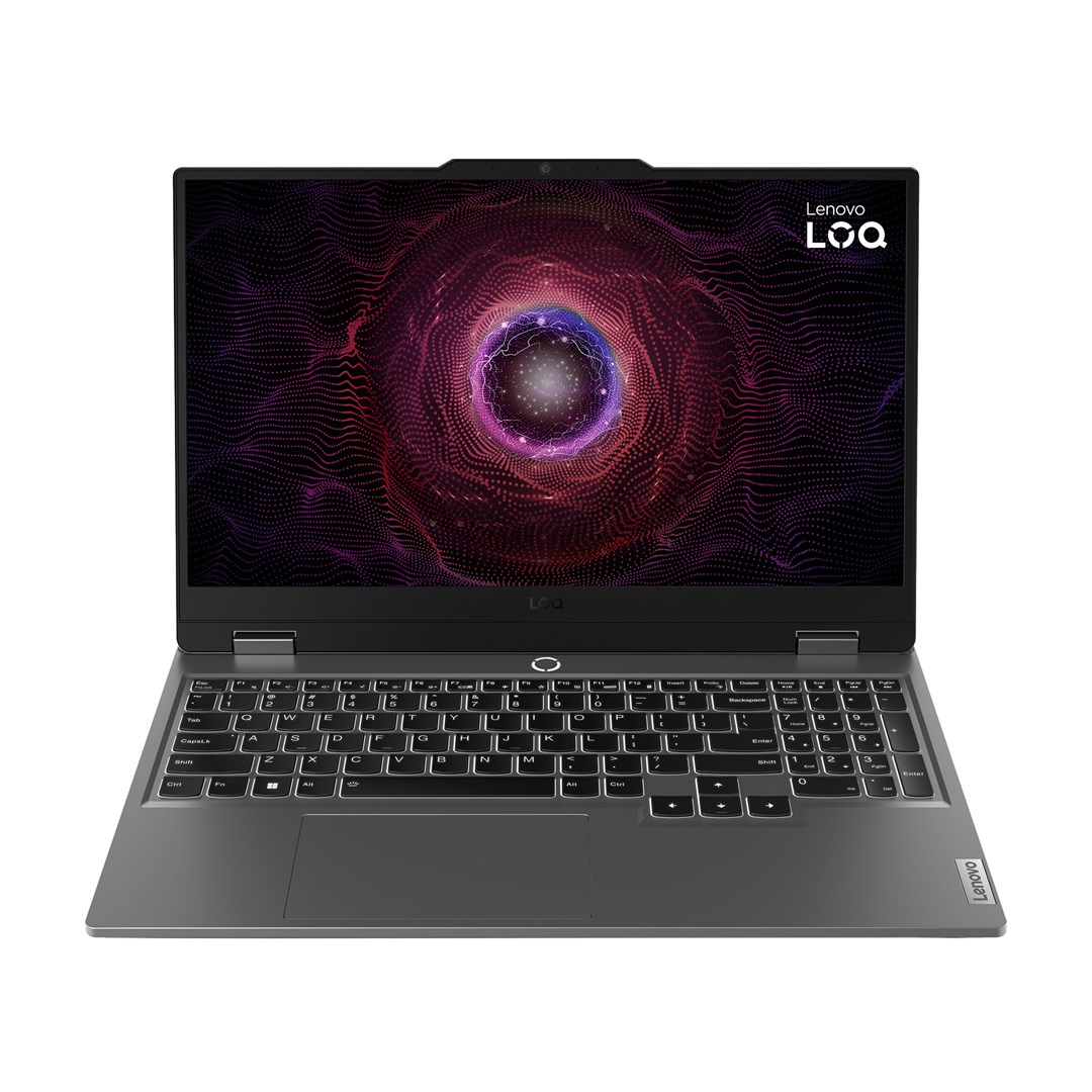 Лаптоп Lenovo 15.6", AMD Ryzen 7 7435HS, 24GB DDR5-SDRAM, 512GB SSD, NVIDIA GeForce RTX 4060, темно сива