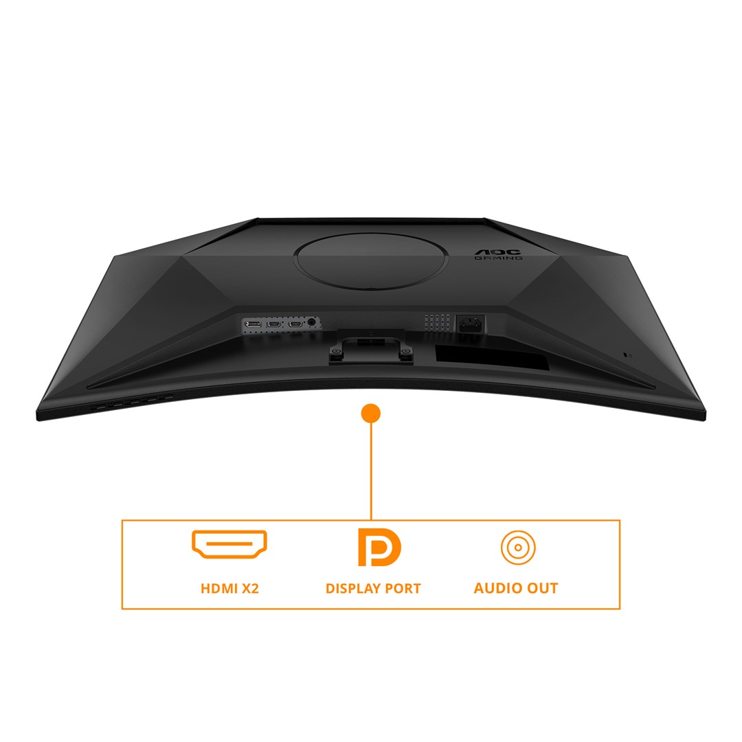 Monitor AOC G4 CQ32G4VE, 32", Quad HD, LCD, i zi/i hirtë