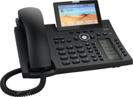 Telefon IP Snom D385N, 12 linja, ekran 4.3" TFT, i zi