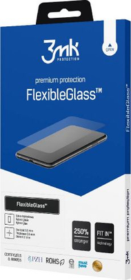 Mbrojtës ekrani 3MK FlexibleGlass 3MK2310, xham hibrid, transparents