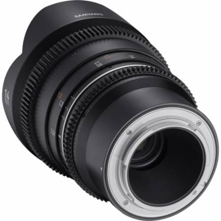 Lente Samyang 4/3 14mm f / 3.1 MF MK2 MFT VDSLR