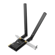 Përshtatës PCIe TP-LINK Archer TX20E, AX1800 Wi-Fi 6, Bluetooth 5.2, i zi