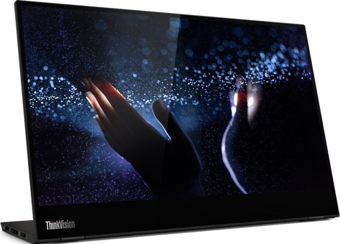 Пренослив монитор Lenovo ThinkVision M14t, 14\" Full HD, на допир, црн