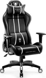 Karrige për gaming Diablo Chairs X-ONE 2.0 KING, e bardhë / e zezë