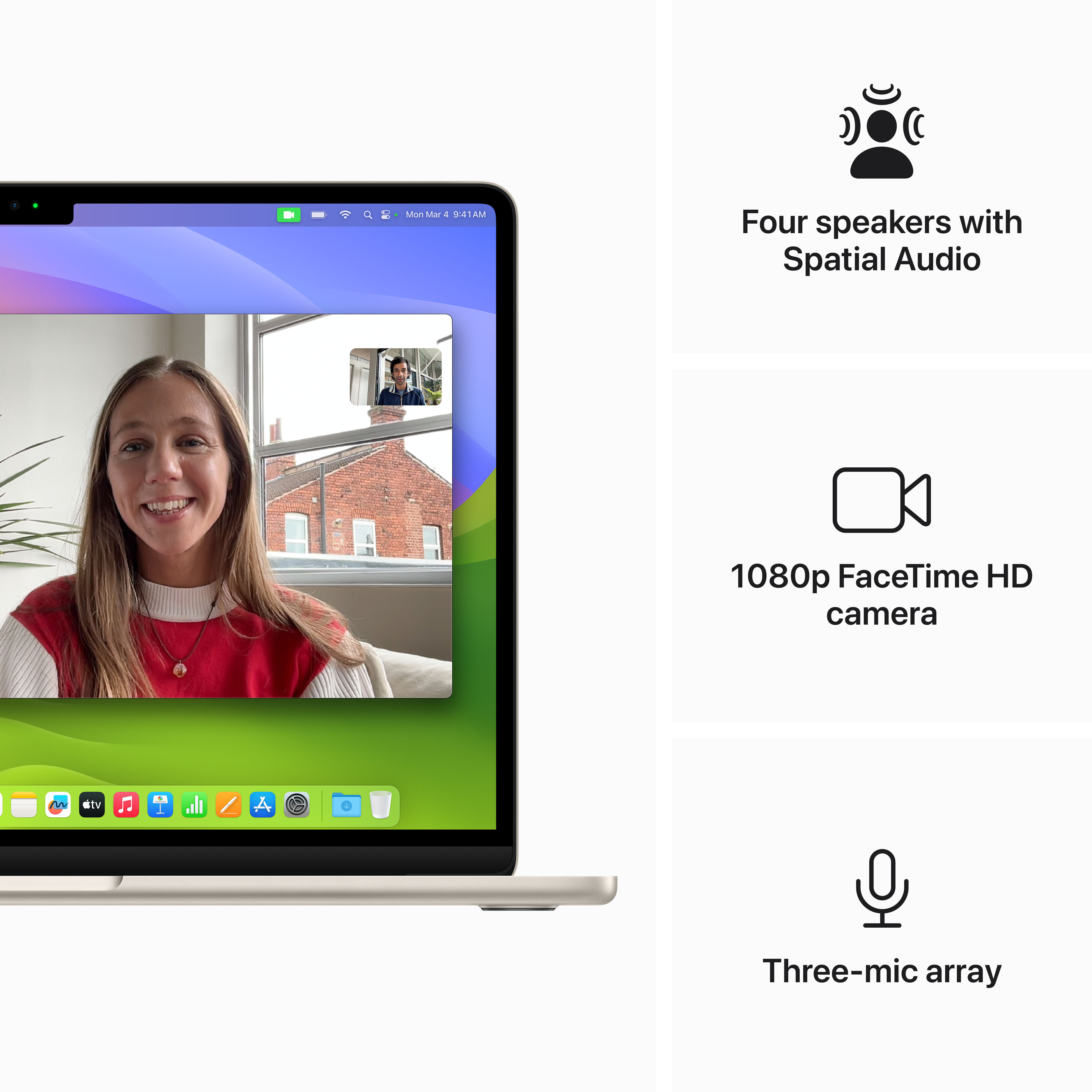 [OUTLET] Apple MacBook Air 13.6", M3 8-core, 16GB, 512GB, 10-core GPU, Starlight