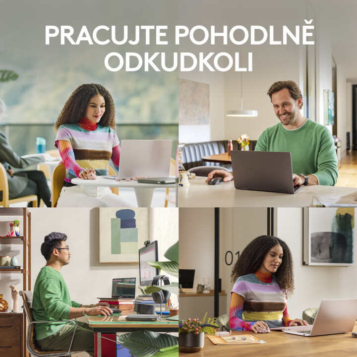 Maus Logitech MX Anywhere 3S, rozë