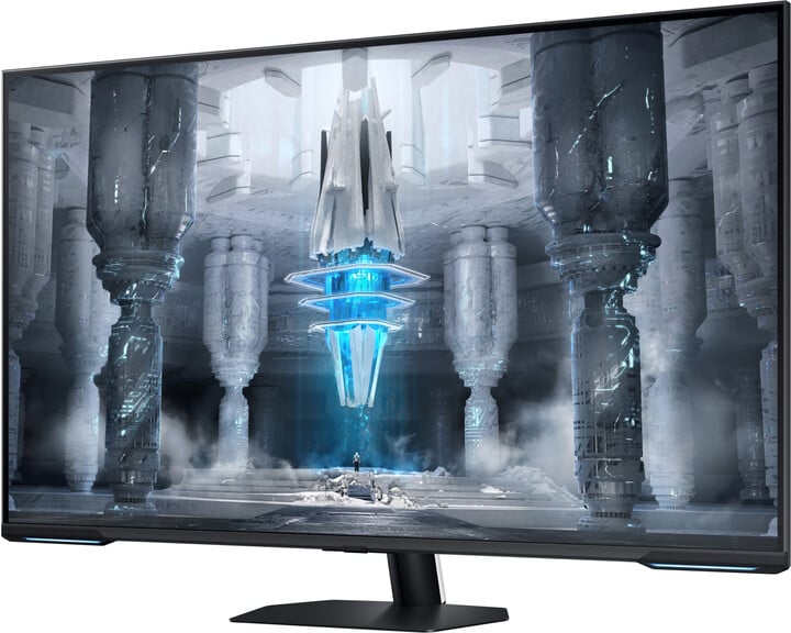 Monitor Samsung Odyssey Neo G70NC - Mini LED, 43", UHD, i bardhë / zi