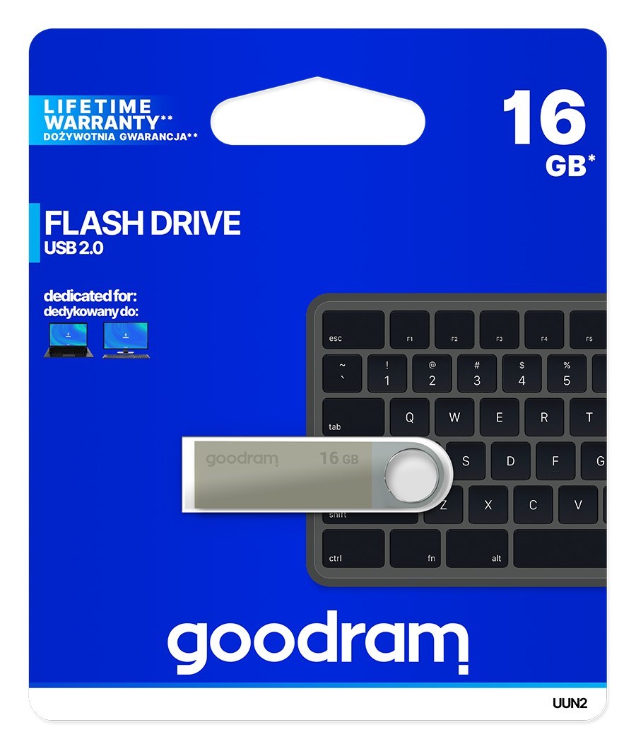 USB Goodram UUN2, 16 GB, USB Type-A