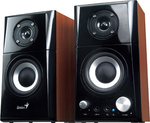 Altoparlantë Kompjuterikë Genius SP-HF500A v2, 2.0, 16W, të kaftë/të zezë