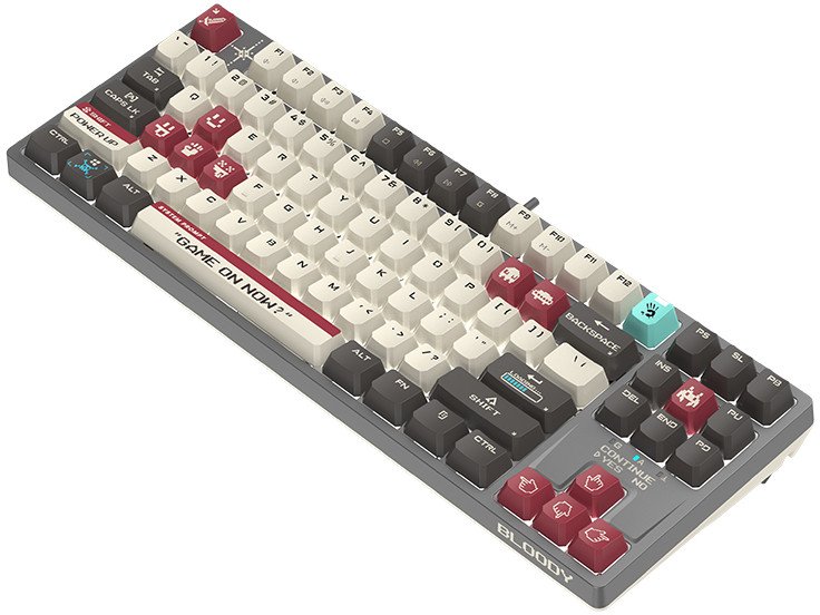 Тастатура Bloody Pixel Battle S87, механичка, RGB, со кабел