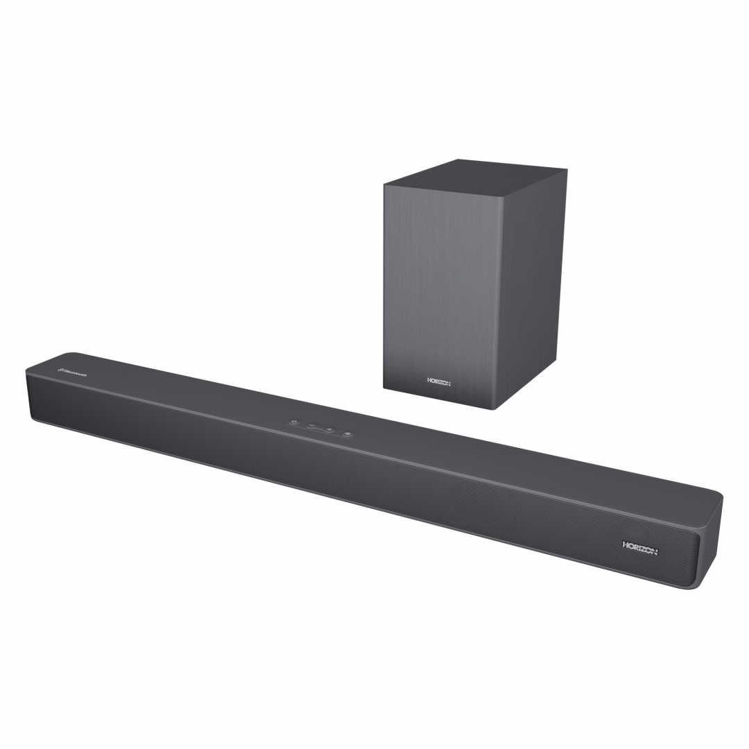 Soundbar Horizon HAV-S2630W, 110W, 2.1, gri titanium e errët