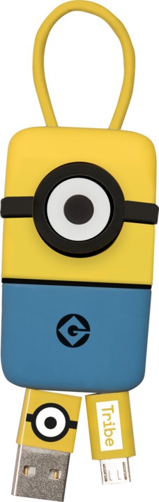 Kabllo Tribe Minions Carl Lightning Keyline, 22cm, e verdhë / kaltër