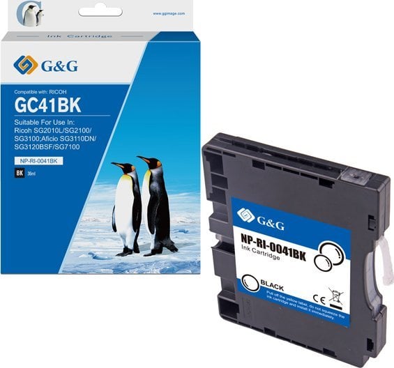 Toner G&amp;G NP-RI-0041BK, kompatibil Ricoh 405765, 600 faqe, i zi