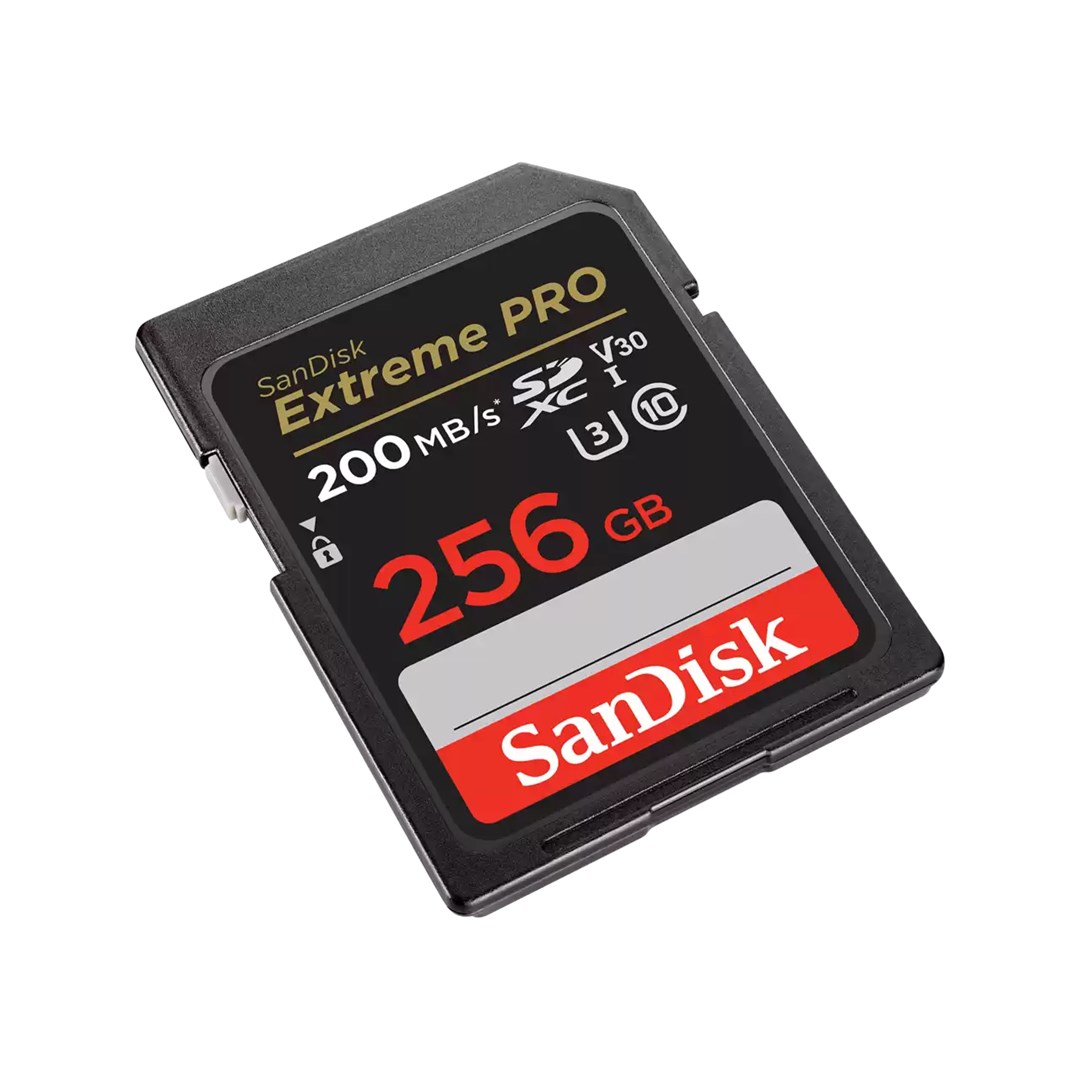 Kartë e memories SanDisk Extreme PRO, SDXC, 256 GB, Class 10