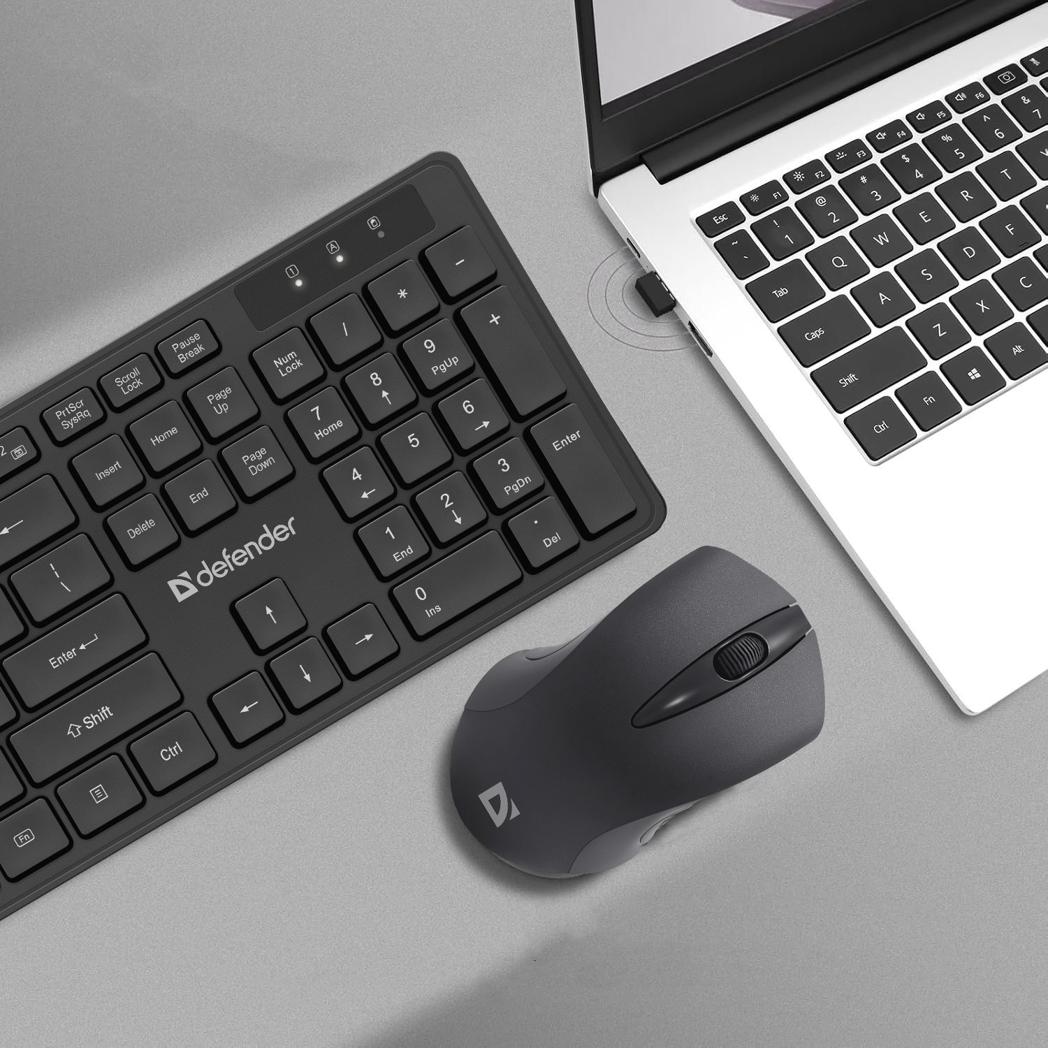Set tastierë dhe mi kompjuteri Defender Lima C-993 RF, pa tel, 1000 dpi, i zi