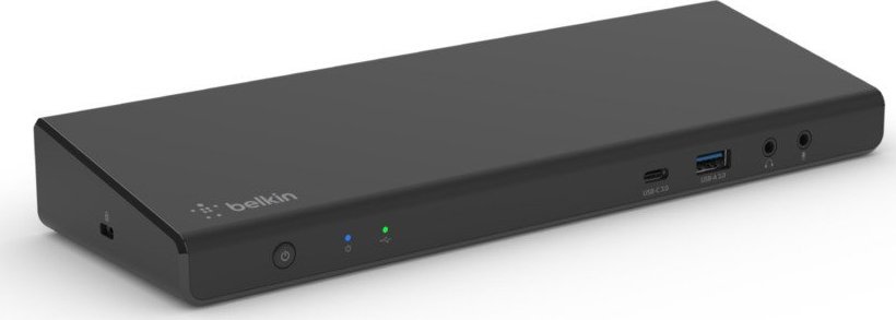 Docking station USB C Belkin INC007VFBK, DisplayLink, 3x 4K, i zi