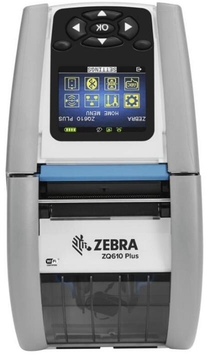 Zebra ZQ610 Plus, mobilní tiskárna - 2&quot; / 48mm, Wi-Fi, BT4.