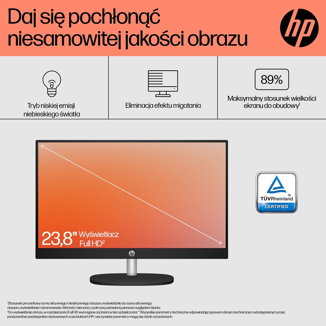 Kompjuter All-in-One HP 24-cr0008nw, Athlon Silver 7120U, 8GB, 512GB, i bardhë