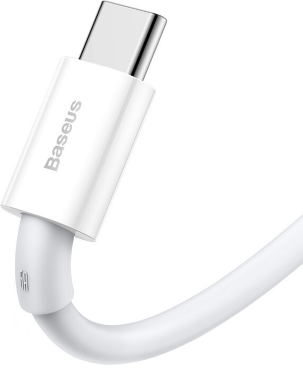 Kabllo BASEUS Superior Series USB-C - USB-C, 66W, 2m, e bardhë