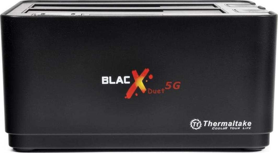 Stacion Docking SATA Thermaltake 2.5"/3.5" - USB 3.2 Gen 1 BlackX Duet 5G (ST0022)