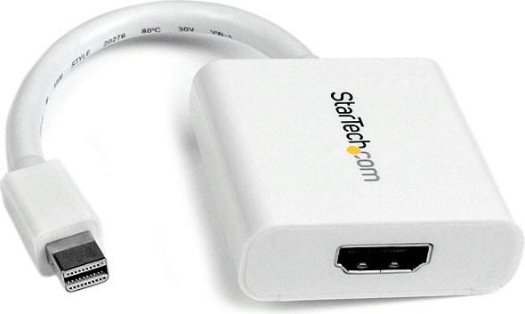 Përshtatës StarTech DisplayPort Mini AV - HDMI (MDP2HDW), i bardhë