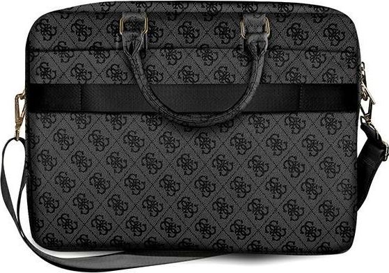 Çantë laptopi Guess 4G Metal Logo, 16", gri