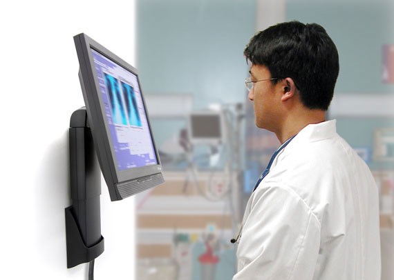 Mbajtëse muri për monitor Ergotron Neo-Flex LCD, 2.7-7.2kg, e zezë