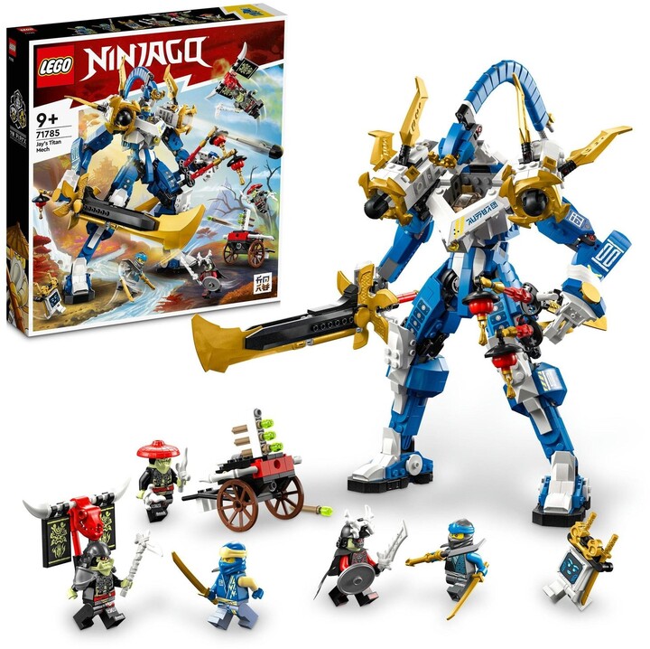 Set LEGO® NINJAGO® 71785 Jay's Titan Robot, 794 pjesë
