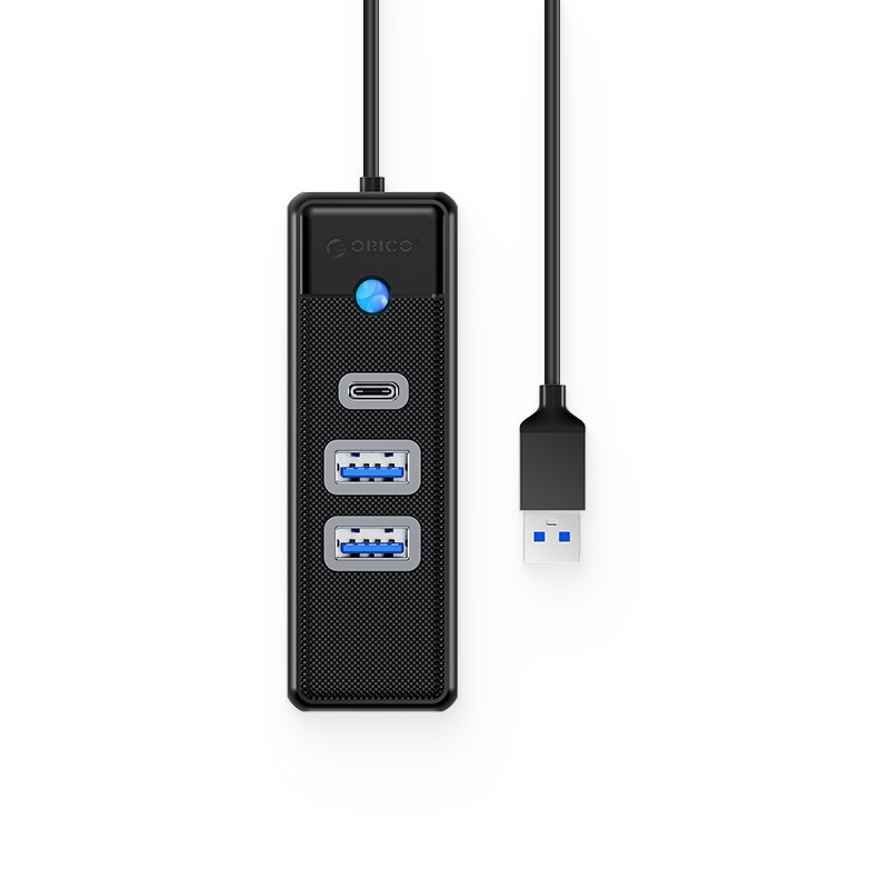 USB Hub ORICO, 2x USB-A, 1x USB-C, USB 3.0, 0.15m, i zi