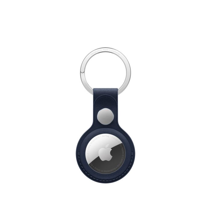 Apple AirTag FineWoven Key Ring, Deep Blue