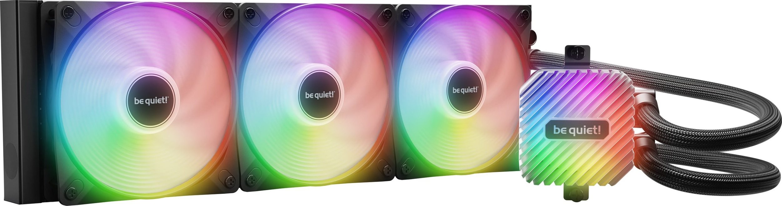 Sistem ftohës me ujë Be Quiet Light Loop 360mm, AIO, ARGB, i zi