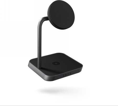 Karikues wireless ZENS Office Charger 2, Qi magnetik, për 2 pajisje, i zi
