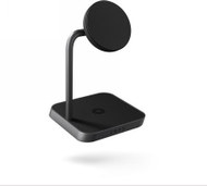 Karikues wireless ZENS Office Charger 2, Qi magnetik, për 2 pajisje, i zi