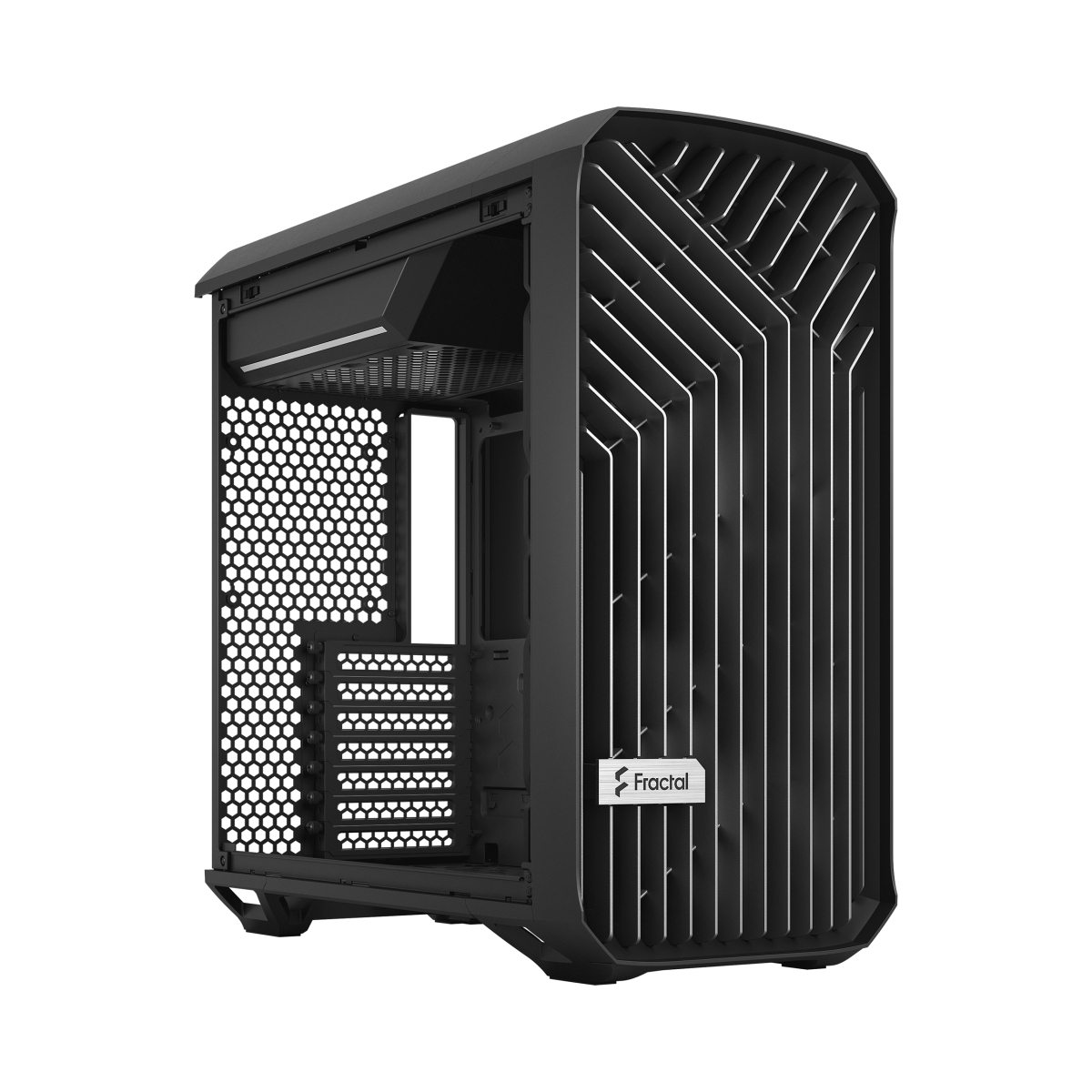 Kasë Fractal Design Torrent Compact Black Solid, e zezë
